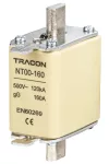 TRACON NT00-10 siguranta cuțit 500V AC, 10A, 00, 120kA, gG