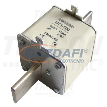   TRACON NT3-200 siguranță cuțit 500V AC, 200A, 3, 120kA, gG
