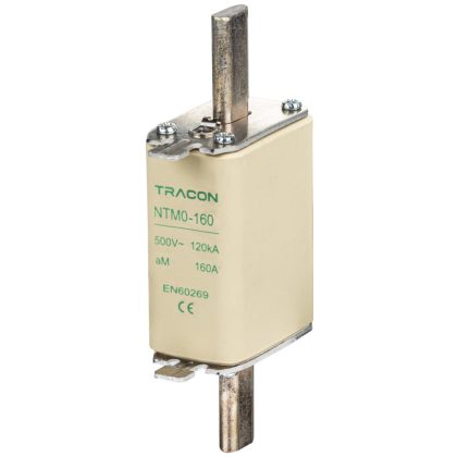 TRACON NTM0-32 Késes biztosító Un=500V AC, 32A, 0, 120kA/500VAC, aM