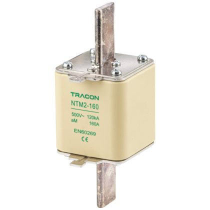 TRACON NTM2-200 Késes biztosító Un=500V AC, 200A, 2, 120kA/500VAC, aM