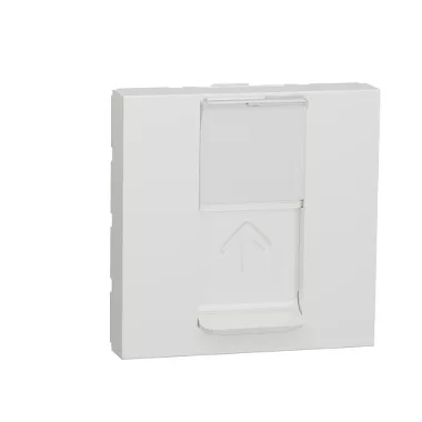 SCHNEIDER NU341718 UNICA SYSTEM+ Infraplus 1xRJ45 csatlakozó, Cat6, STP, fehér SCHNEIDER NU341718 UNICA SYSTEM+ Infraplus 1xRJ45 csatlakozó, Cat6, STP, fehér