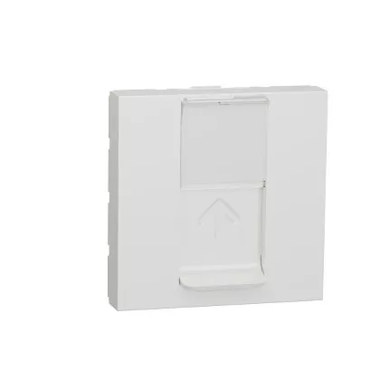   SCHNEIDER NU341718 UNICA SYSTEM+ Infraplus 1xRJ45 csatlakozó, Cat6, STP, fehér