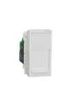 SCHNEIDER NU344718 UNICA SYSTEM+ Infraplus 1xRJ45 csatlakozó, Cat6, FTP, 1 modulos, fehér SCHNEIDER NU344718 UNICA SYSTEM+ Infraplus 1xRJ45 csatlakozó, Cat6, FTP, 1 modulos, fehér