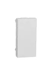 SCHNEIDER NU986518 UNICA SYSTEM+ Vakfedél 1 modulos (22,5 mm), fehér
