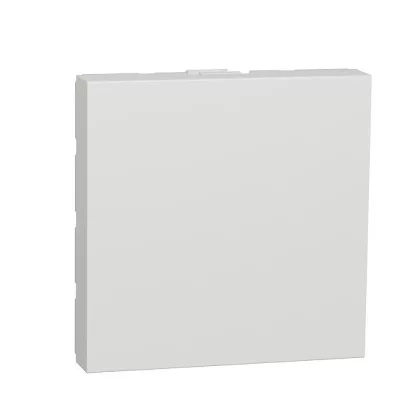 SCHNEIDER NU986618 UNICA SYSTEM+ Vakfedél 2 modulos, fehér SCHNEIDER NU986618 UNICA SYSTEM+ Vakfedél 2 modulos, fehér