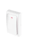 Home NVKP 01 elem nélküli távkapcsoló, csengők és hálózati kapcsolók bővítéséhez, 120 m hatótáv, víznek fokozottan ellenálló, kinetikus energia