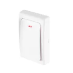   Home NVKP 01 elem nélküli távkapcsoló, csengők és hálózati kapcsolók bővítéséhez, 120 m hatótáv, víznek fokozottan ellenálló, kinetikus energia