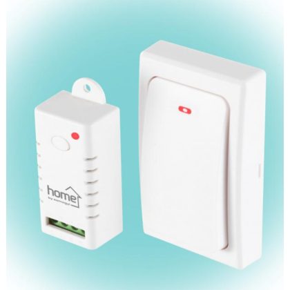   Home NVK SWITCH vezeték és elem nélküli lámpakapcsoló, 230 V~ / 3000 W / 13 A, kinetikus energia, 100 m hatótáv, rezisztív terhelés kapcsolására