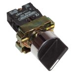 TRACON NYBD21KST Karos kapcsoló, fémalap, kétállású 1×NO, 3A/230V AC, IP42