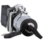TRACON NYBG21KK Kulcsos kapcsoló, fémalap, bal KI, kétállás 1×NO, 3A/230V AC, IP42