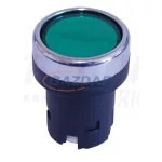 TRACON NYG2-F2 Nyomógomb fej-egység, zöld-átlátszó