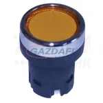 TRACON NYG2-F3 Nyomógomb fej-egység, sárga-átlátszó