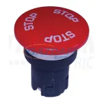   TRACON NYG2-F7 Gombafejű vészgomb fej-egység, piros STOP felirattal