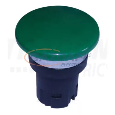 TRACON NYG2-F8 Gombafejű vészgomb fej-egység, zöld