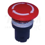   TRACON NYG2-F9 Gombafejű vészgomb fej-egység elfordításos reteszoldással