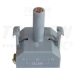 TRACON NYG2-L6 LED-es világító-egység, zöld 230V AC