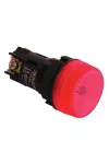 TRACON NYGEV454P Jelzőlámpa, műanyag testű, piros 0,4A/400V AC, d=22mm, IP42, NYGI230
