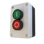 S&G Tokozott nyomógomb, 2-es (NO+NC)