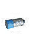 TRACON NYGL-ACDC230B LED bec indicator albastru 230V AC/DC, Ba9s