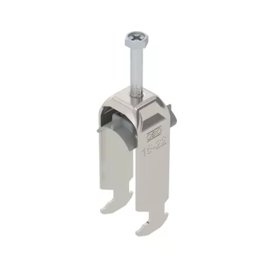 OBO 1186317 kengyeles bilincs 2-férőhelyes 16-22mm rozsdamentes acél A2 1.4301 felületkezelés nélkül, utókezelt