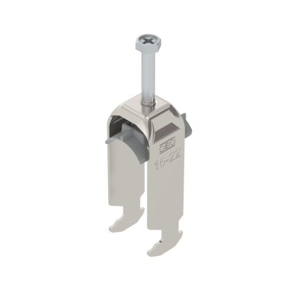   OBO 1186317 kengyeles bilincs 2-férőhelyes 16-22mm rozsdamentes acél A2 1.4301 felületkezelés nélkül, utókezelt