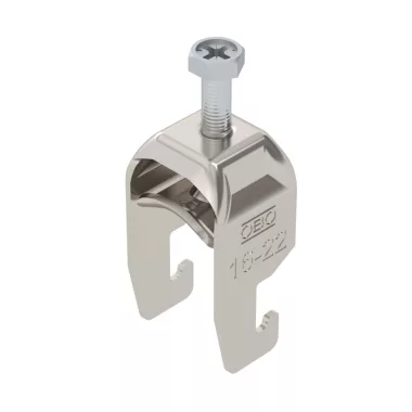 OBO 1186616 Kengyeles bilincs 16-22mm rozsdamentes acél A4 1.4571 felületkezelés nélkül, utókezelt