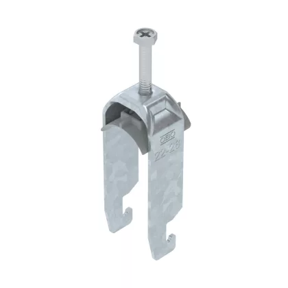   OBO 1186723 kengyeles bilincs 2-férőhelyes 22-28mm acél merítetten tűzihorganyzott