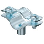   OBO 1362414 ASG 732 14 G távtartó kengyel, M6 menetes csatlakozóval, galvanikusan horganyzott, DIN EN 12329  12-14mm