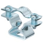   OBO 1362762 ASL 733 17 G távtartó kengyel, hosszanti perforációval, galvanikusan horganyzott, DIN EN 12329  14-17mm