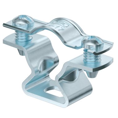 OBO 1362762 ASL 733 17 G távtartó kengyel, hosszanti perforációval, galvanikusan horganyzott, DIN EN 12329  14-17mm