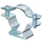 OBO 1362772 ASL 733 30 G távtartó kengyel, hosszanti perforációval, galvanikusan horganyzo