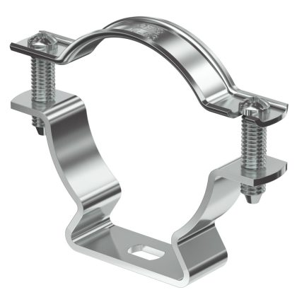   OBO 1362834 ASL 733 53 ALU távtartó kengyel, hosszanti perforációval,   44-53mm