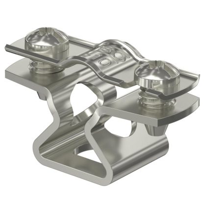   OBO 1362976 ASL 733 10 A2 távtartó kengyel, hosszanti perforációval,   8-10mm