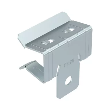 OBO 1488267 Beam clamp with fastening hole 15-20mm acél Zinklamelle