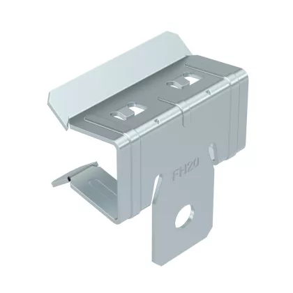   OBO 1488267 Beam clamp with fastening hole 15-20mm acél Zinklamelle