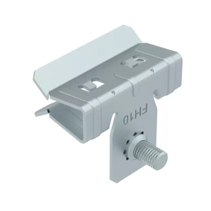   OBO 1488273 Beam clamp with threaded bolt M6x9 mm 4-10mm acél Zinklamelle