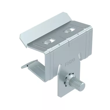 OBO 1488277 Beam clamp with threaded bolt M6x9 mm 15-20mm acél Zinklamelle