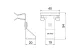 OBO 1488329 Beam clamp for threaded rod M10 4-10mm acél Zinklamelle