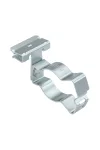 OBO 1488343 Beam clamp with pipe clamp 20-25 mm 1,5-4mm acél Zinklamelle