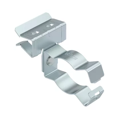   OBO 1488365 Beam clamp with pipe clamp 30-32 mm 10-15mm acél Zinklamelle