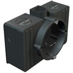 OBO 2004320 szerelvény-/kötődoboz Vakolat alatti, négyszögletes 60x107x40mm