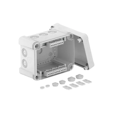 OBO 2005206 X10 T LGR Leágazódoboz sorkapocsléccel  190x150x125mm