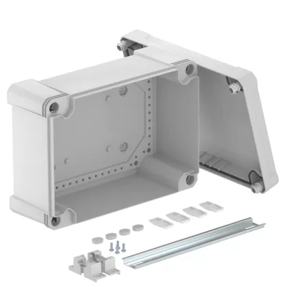 OBO 2005502 X25C R LGR Cutie goală 2069 șina 286x202x125mm