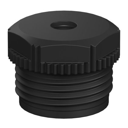   OBO 2032619 csavaros záródugó nyitott kivitelű PG11 Polietilén fekete