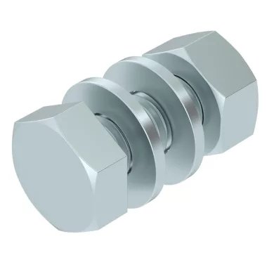 OBO 3160760 Hexagonal screw with nut and waschers M10x30 acél tűzihorganyzott