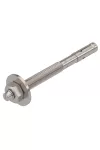OBO 3498718 Wedge anchor BZ3 with large washer M8x95 rozsdamentes acél felületkezelés nélkül, utókezelt