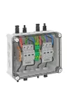 OBO 5088556 PVG-C1000S110 napelemes csatlakozódoboz T2, 2x1 PV-String 2 WR-MPP+MC4,