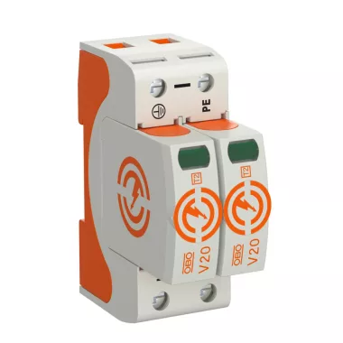 OBO 5095142 SurgeController V20 kétpólusú kivitel 75V 75V