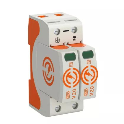 OBO 5095142 SurgeController V20 kétpólusú kivitel 75V 75V