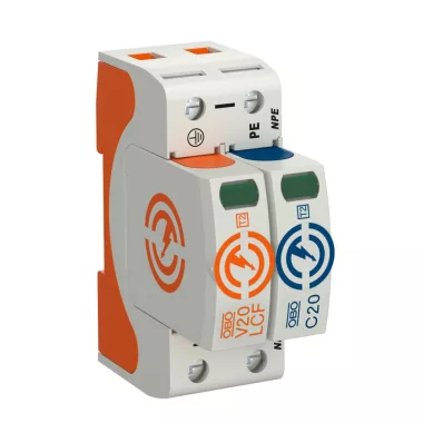 OBO 5095534 SurgeController V20 leakage current-free 1+1 280V